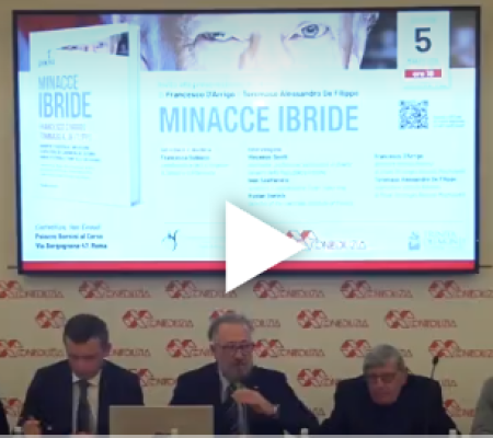 Presentazione del libro:“Minacce ibride” di Francesco D'Arrigo e Tommaso Alessandro De Filippo, edito da Paesi Edizioni