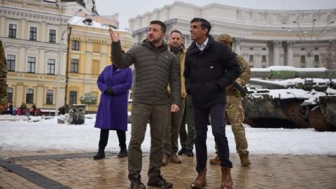 Сунак привез новые приоритеты. Что поменяет визит нового британского премьера в Киев
