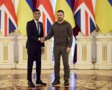 Сунак пообещал Украине 125 зенитных орудий 